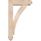 Ekena Millwork Thorton Arts and Crafts Smooth Bracket w/ Offset Brace, Douglas Fir, 5 1/2"W x 18"D x 30"H BKT0604X18X30THR03SDF - alternate 3